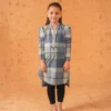 KIDS PRINTED KHADDAR SHIRT - Image 3