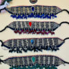 Solid Colors Beads Golden Choker - Image 2